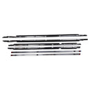 6PCS Door Belt Molding Fit For Toyota Land Cruiser 80 Series 1991-1997
