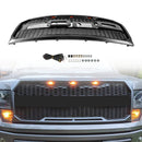 Raptor Style Front Bumper Grille Grill Fit Ford F150 2009-2014 With LED