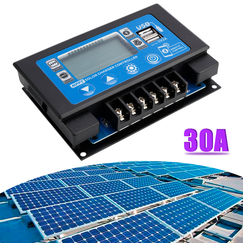 30/60A Embedded Snap-On Energy Storage Dedicated MPPT Solar Controller Bluetooth