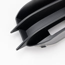 2PCS Fog Light Grille Front Bumper Grill Cover Fit Audi A1 8X 2011-2014