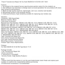 Clutch Transmission Repair Kit For Audi DQ500 A3 S3 Q3 RS3 2017-2021