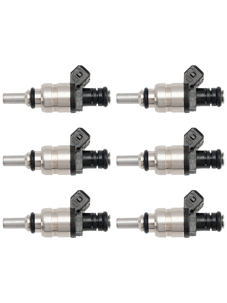 6PCS Fuel Injector 13537546244 Fit BMW 325xi 325i 320i 325Ci 525i 2001-2005