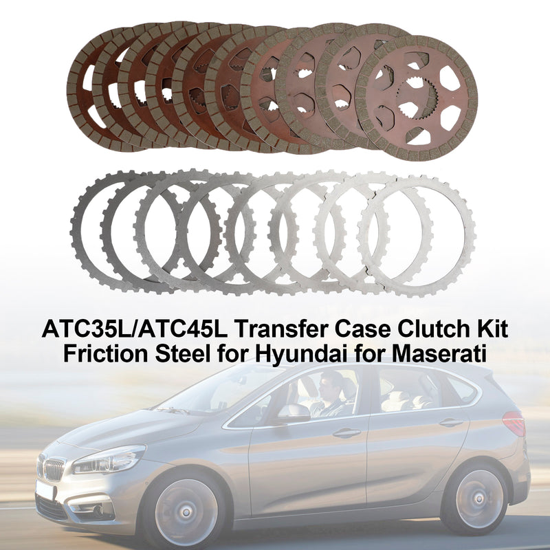 2011 and up BMW 1-5 series ATC35L Transfer Case Clutch Kit Friction Steel