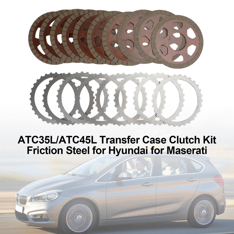 2013 Maserati ATC - Quattroporte / Ghibli / Levante Transfer Case Clutch Kit Friction Steel