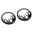 Flame Speaker Grills Accent Trim Cover For Touring Electra Glide Ultra Classic