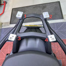 For Ducati Multistrada V4//V4S 2022-2025 Aluminum Rear Carrier Top Rack Luggage Plate