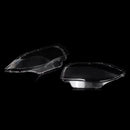 2PCS Front Headlight Glass Clear Cover For BMW 1-Series E81 E82 E87 E88 03-11