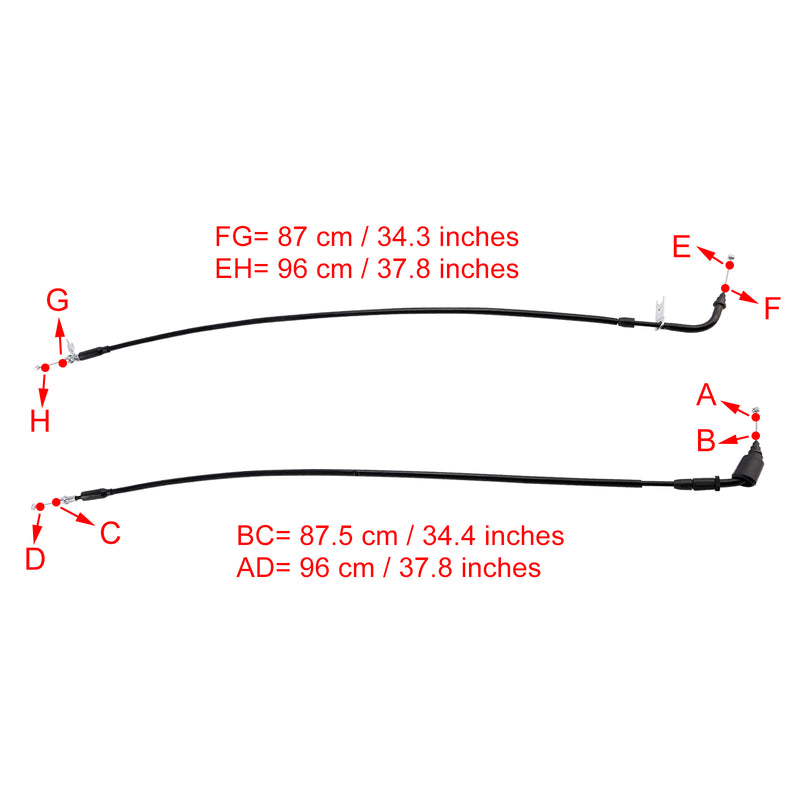 Throttle Cable Wire for Suzuki GSXR1000 2017-2023