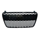 2012 For Audi R8 Front Henycomb Bumper Grille Grill Gloss Black