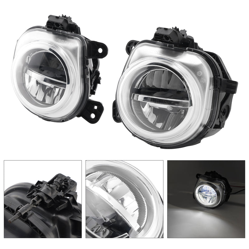 Pair LED Front Fog Lights For BMW X3 F25 X4 F26 X5 F15 X6 F16 63177317252