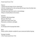 Frame Guard Side Protection Cover Fairing For Honda XL750 Transalp 2023-2025