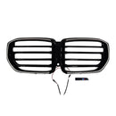 2024+ Fit BMW G05 LCI X5 Single Line W/LED M-Style Front Bumper Grille Grill