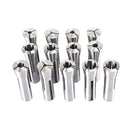 13Pc Mill Chuck Holder R8 Collet Set 1/8-7/8" High Precision For Bridgeport.0006