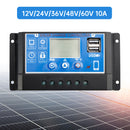 12V-60V PWM Solar Controller Display Current Solar Street Light Control 0V Start