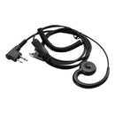 M-018 Small PTT-B6 Curve Hook Earhook Headset For GP2100 CP040 SP21 PRO2150 P080