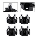 2" Wheel Spacers Kit Cable Golf Carts Lug Nuts Black For Yamaha Club Car Ezgo