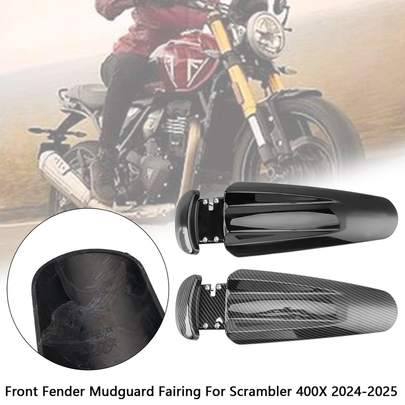 Front Fender Mudguard Fairing For Scrambler 400X 2024-2025