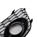 2013-2017 Audi Q5  Black Front Bumper Fog Light Grille Grill 8R0807681M