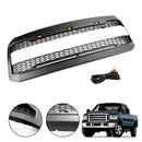 Front Bumper Grill Grille W/ LED Fit Ford F250 F350 2005-2007 Super Duty