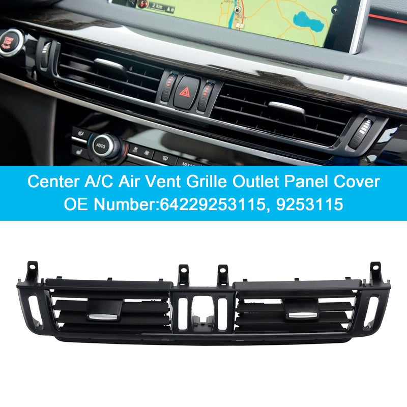 Center Dashboard A/C Air Vent Outlet 64229253115 For BMW F15 14-18 F16 15-18