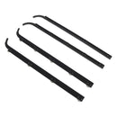 4PCS Door Window Seal Belt Weatherstrip+2PCS Seal Kit For Ford F150 F250 F350
