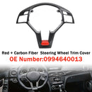 Steering Wheel Cover Carbon Look For Mercedes Benz C-Class W204 C63 AMG