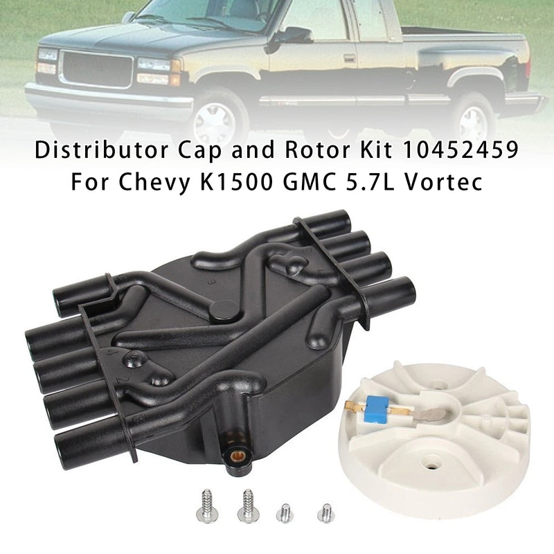 Distributor Cap and Rotor Kit 10452459 For Chevy K1500 GMC 5.7L Vortec
