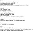 Black Chrome Front Bumper Grill Grille Fit Vauxhall Astra K 2015-2019 Facelift