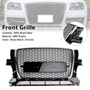 Chrome/Black Front Bumper Grill Grille 8R0853651B Fit Audi Q5 2009-2012