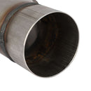 3" Single To 2.25" Dual Y-Pipe Stainless Exhaust Adapter Connector Coupling 10"