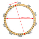 Clutch Friction Plate Kit for Husqvarna Norden 901 Expedition 2023-2024