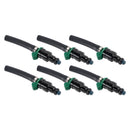 For Mercedes Benz W116 280 SE/280 SEL A0000782623 6PCS Fuel Injector