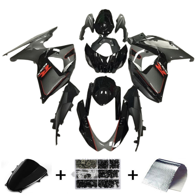 Amotopart Suzuki GSXR1000 2009-2016 K9 Fairing Kit Bodywork Plastic ABS