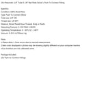 10Pcs Pneumatic 1/4" Tube X 1/8" Npt Male Swivel L Push To Connect Fitting