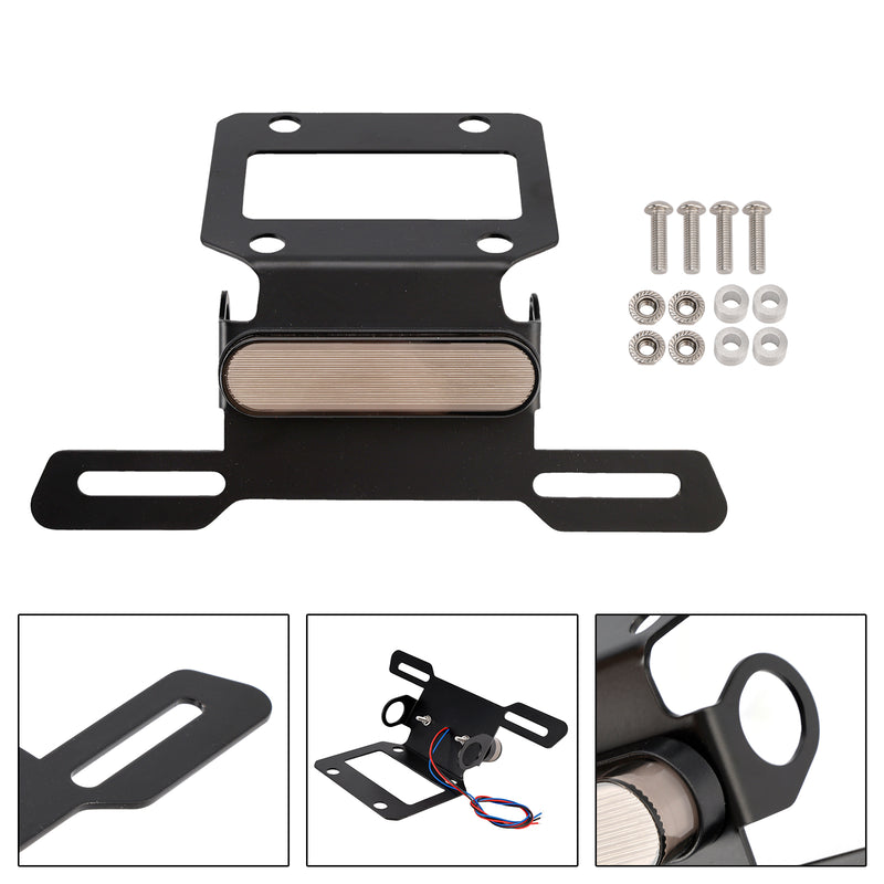 License Plate Holder Frame Bracket fit for Honda CL250 CL300 CL500 SCL500 23-24
