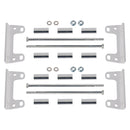 551532 Remote Mount Coil Relocation Brackets D580 D510C For LS LSX LS LS1 Swap