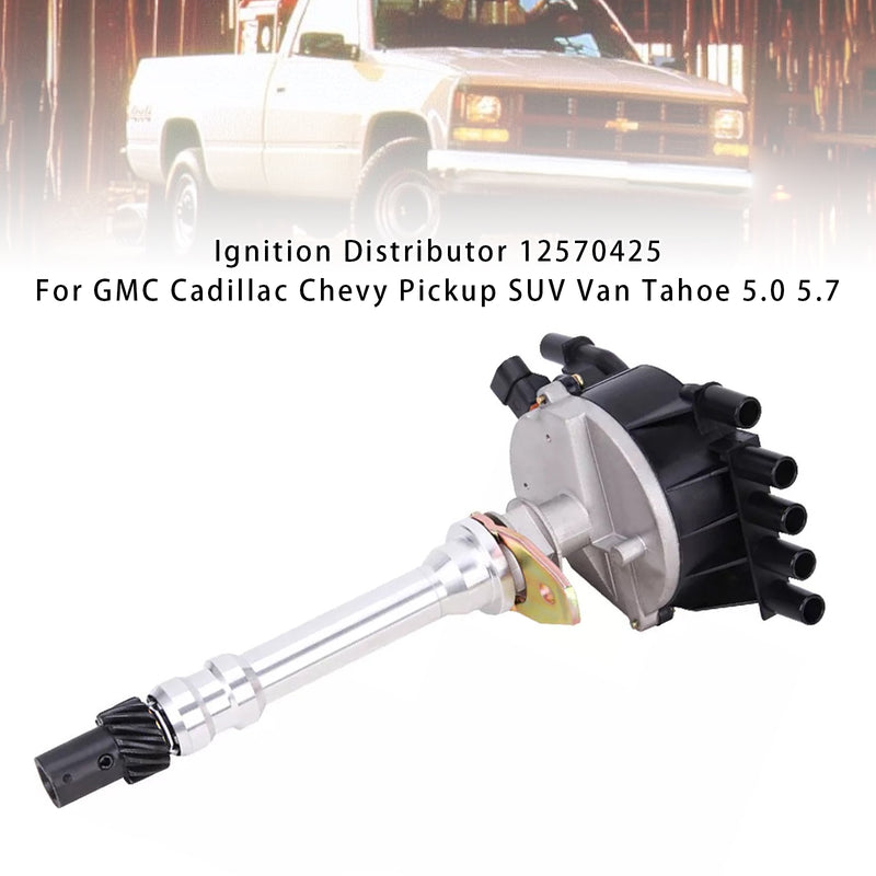 Ignition Distributor 12570425 For GMC Cadillac Chevy Pickup SUV Van Tahoe 5.0