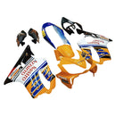 Fairings 2004-2007 Honda CBR 600 F4i Multi-Color No.46 Azzurro  Generic