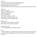 Gloss Black Honeycomb Front Bumper Grille Grill Fit Jaguar XE 2015-2018