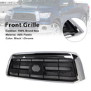 2010-2013 Fit Toyota Tundra Matte Black Chrome Front Bumper Grill Grille