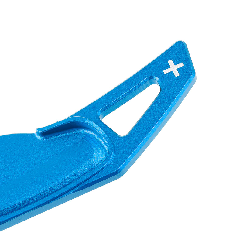 Steering Wheel Paddle Shifter Extension For Smart Aluminium Blue