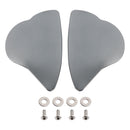 CNC Aluminum Mirror Block Off Plates For Yamaha YZF-R6 YZF-R7 2017-2024