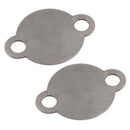 2 × EGR Valve Blank Plate for Volkswagen Transport T5 2.0 BiTDI CFCA Engine
