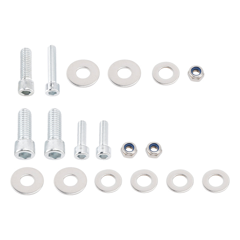 Engine Guard Crash Bar Frame Protector Bumper Chromea For Touring Glide 14-22 ChromeC