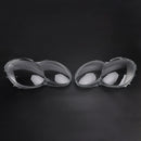 2Pcs Headlight Shell Lens Cover+Glue For Benz W230/R230 SL500 SL600 2003-08