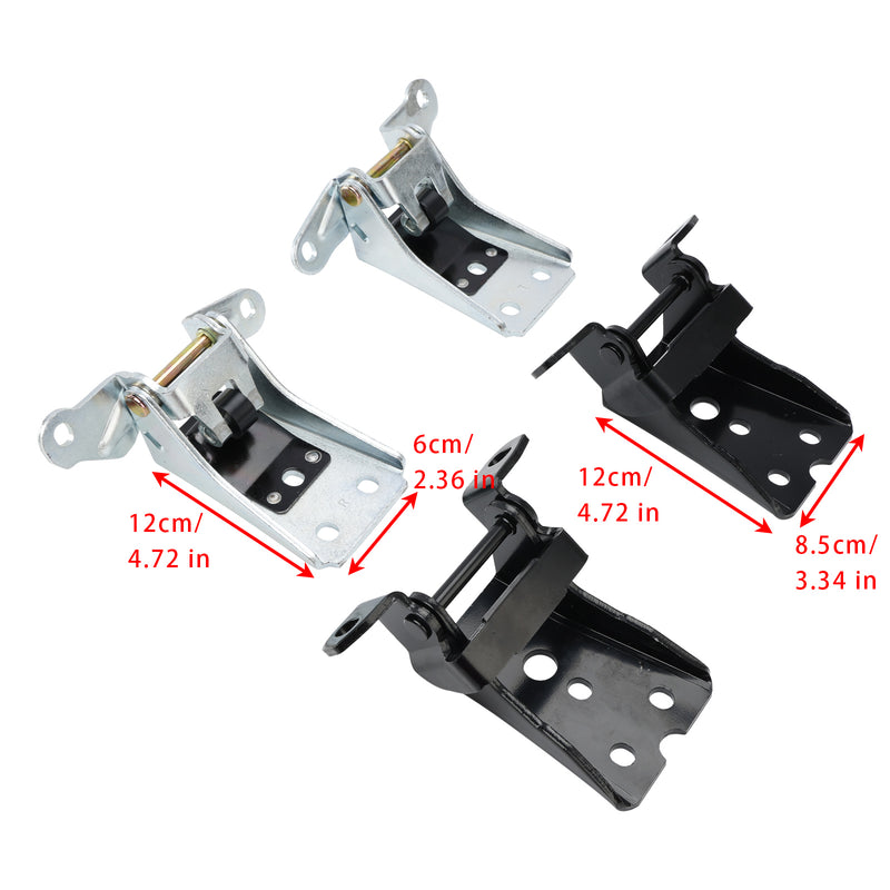 1980-1997 Ford F250 F350 Truck 4PCS Front Upper Lower Door Hinge Fedex