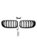 2009-2011 Fit BMW 3 Series E90/E91 LCI Double Rib Front Kidney Grill Grille
