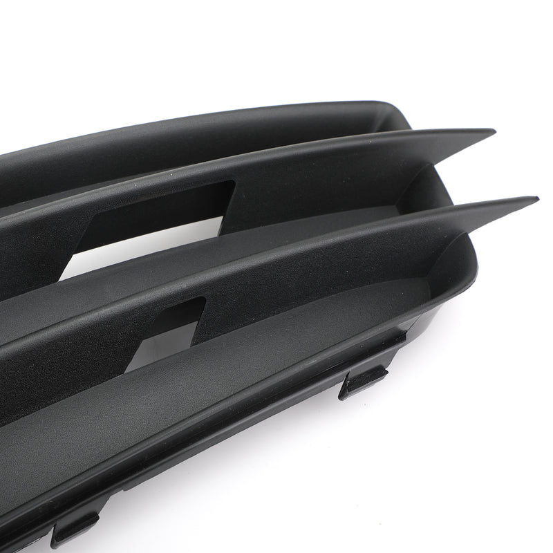 Pair Car Fog Light Grill Cover Left&Right For Audi A4 B8 S-Line S4 2008-2012