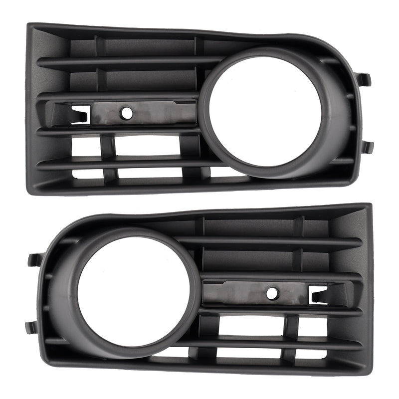 1 Pair Front Bumper Fog Light Grill Cover Bezel For VW Golf V MK5 2005-2009