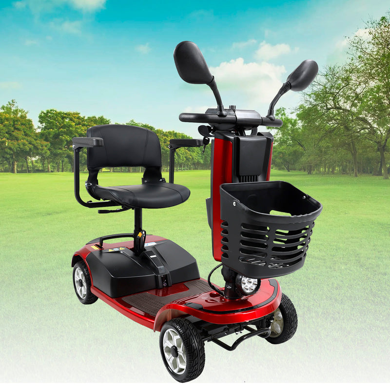 24V 250W Outdoor Mobility Scooters for Senior Elderly 4 Wheel Electric Scooter